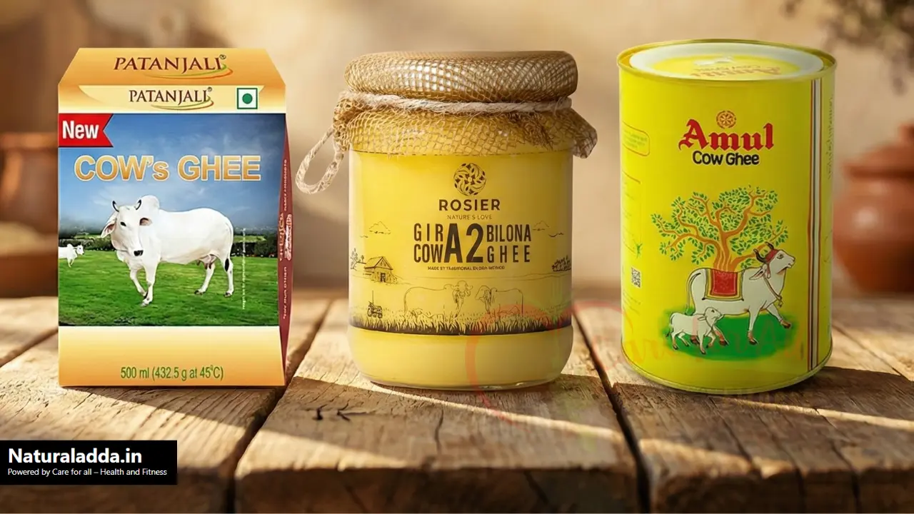 Rosier A2 Ghee vs Amul Cow Ghee vs Patanjali Cow Ghee: Which One Is Best?