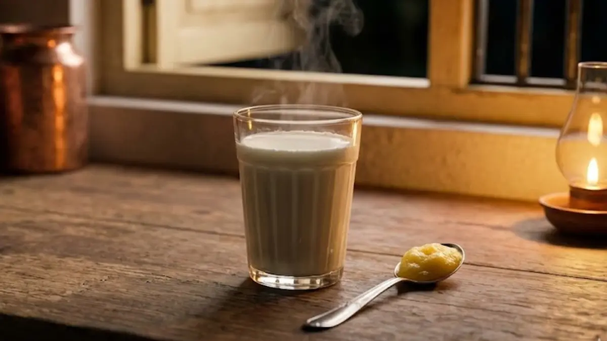 Milk and Ghee Benefits: The Ayurvedic Night Habit That Builds Strong Digestion