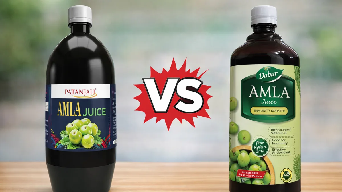 Patanjali vs Dabur Amla Juice. which is best amla juice