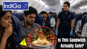 IndiGo in-flight sandwich food safety lab test 2026 — bacteria found in Paneer Tikka and Chicken Junglee Sandwich