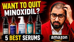 Discover the 5 best non minoxidil hair growth serum options for men and women, and why hair falls worse after quitting minoxidil.